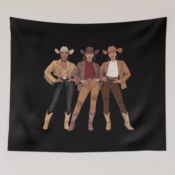 Item preview, Black African American Cowgirl Western Country Texas Rodeo designed and sold by Silicula.