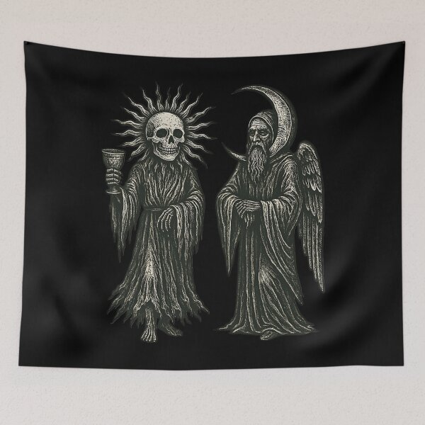 Item preview, Celestial Keepers Twin Spirit Guardians designed and sold by YirpesGreturan.
