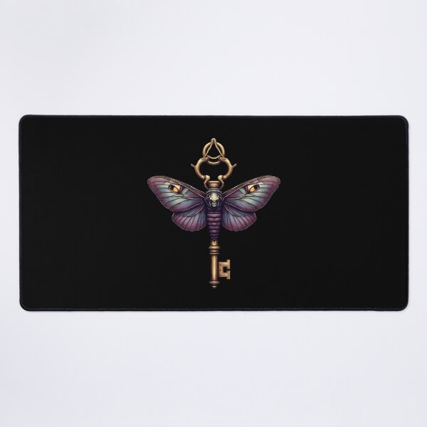 Item preview, Mystical Moth Key Witchcore Sigil designed and sold by YirpesGreturan.