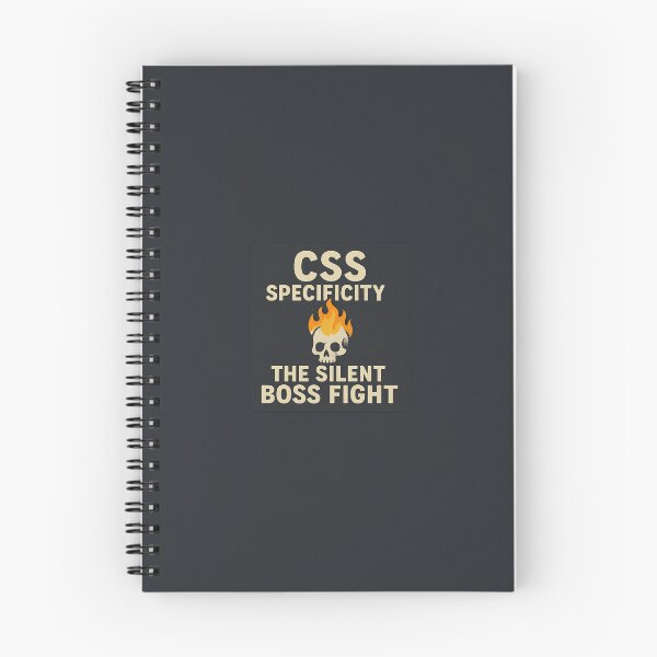 Item preview, CSS Specificity: The Silent Boss Fight designed and sold by Programming Jokes.