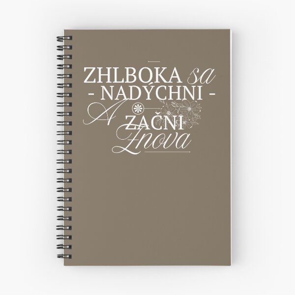 Item preview, Motivačne - Nadýchni sa (Zápisník) designed and sold by Forjanovci.
