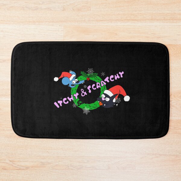 Item preview, The Itchy and Scratch Holiday Show - Black Background  designed and sold by The Abysmall.