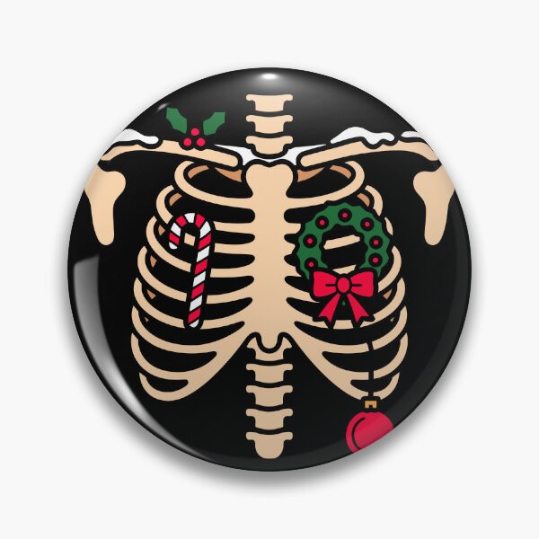 Item preview, Holly Jolly Bones – Funny Skeleton Holiday Art designed and sold by Vibe Collective Apparel.
