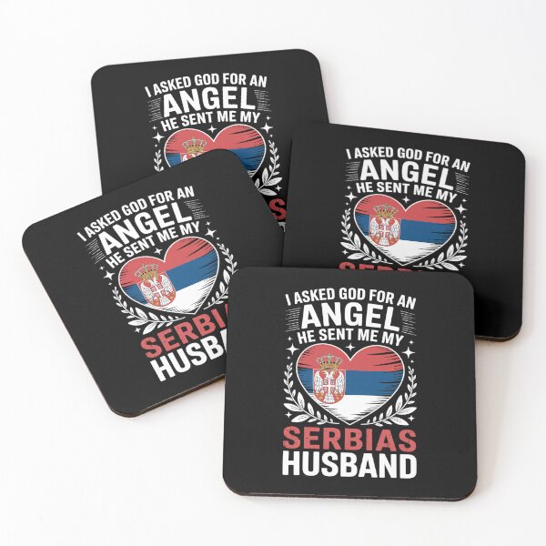Item preview, Funny Smartass Serbian Husband Serbia Flag Spouses  designed and sold by TiredPack.