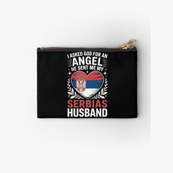 Item preview, Funny Smartass Serbian Husband Serbia Flag Spouses  designed and sold by TiredPack.