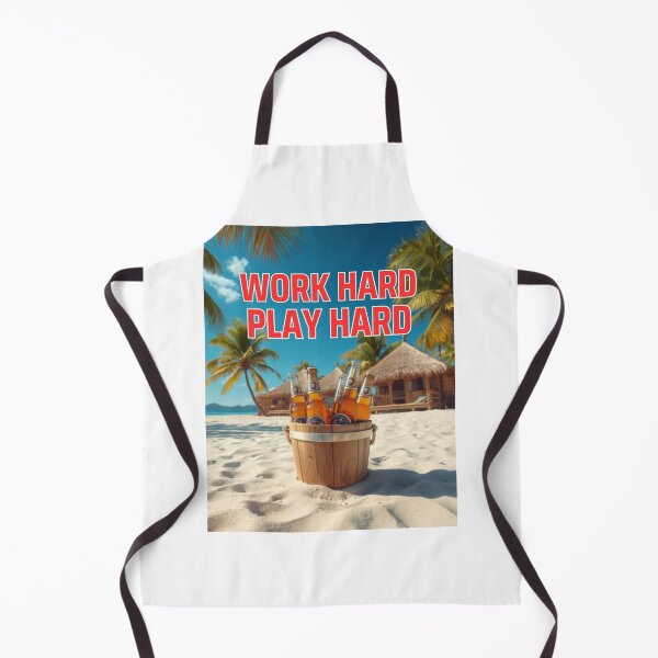 Item preview, WORK HARD PLAY HARD designed and sold by Funny Tees and Stuff.