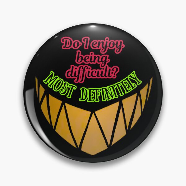 Item preview, Difficult Demon Alastor - Smile designed and sold by EvergreenRevolt.
