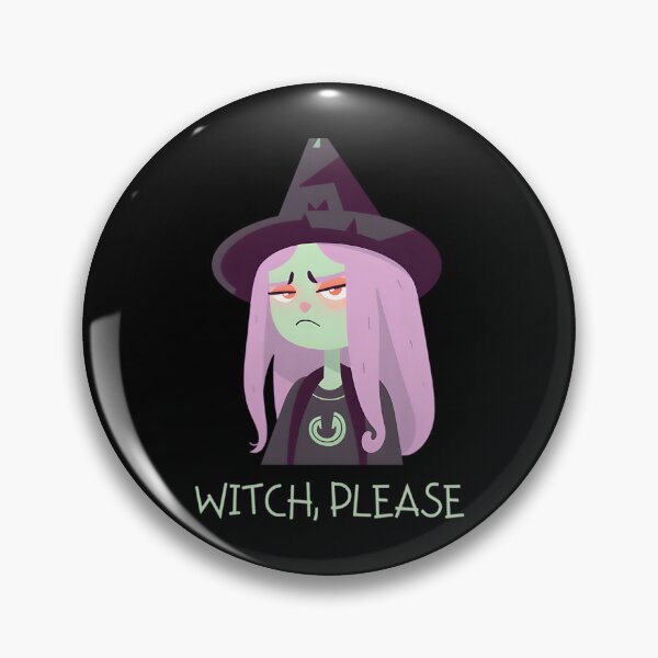 Item preview, Witch Please Pastel Pink Witch designed and sold by YirpesGreturan.