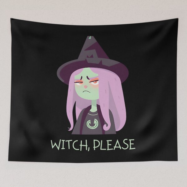 Item preview, Witch Please Pastel Pink Witch designed and sold by YirpesGreturan.