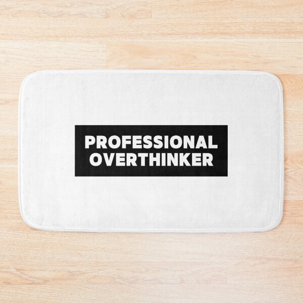 Item preview, Professional Overthinker Label designed and sold by ureggie.