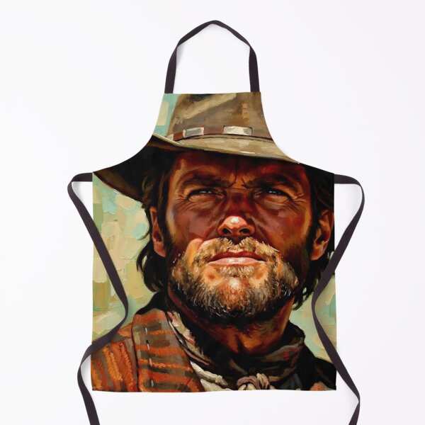 Item preview, Clint Eastwood - Man With No Name Oil Painting designed and sold by Art's Diner.