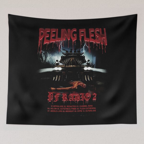 Item preview, peeling flesh merch designed and sold by MartinTorress.