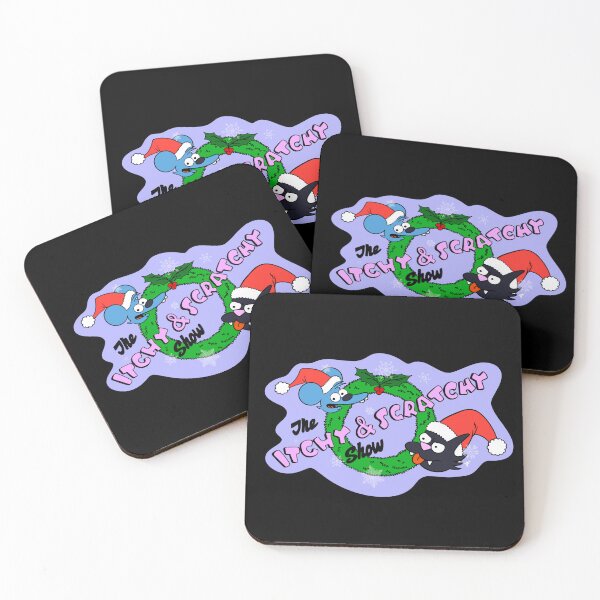 Item preview, The Itchy and Scratch Holiday Show - Purple Outline  designed and sold by The Abysmall.