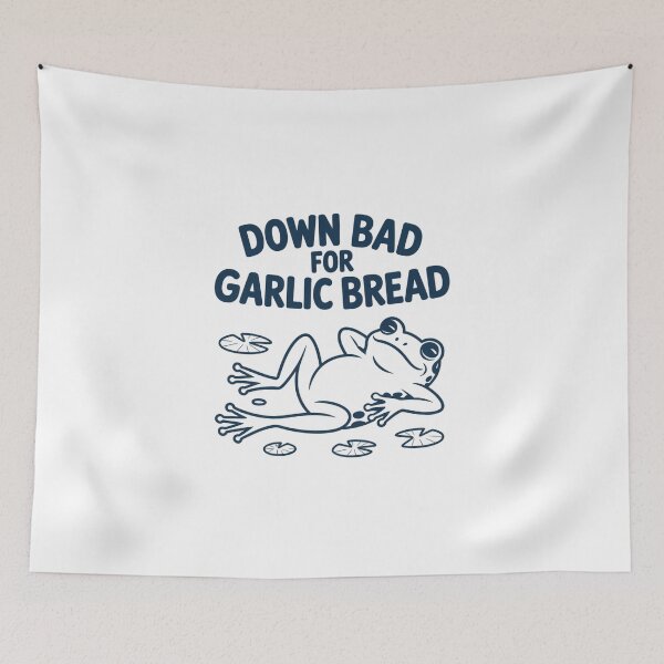 Item preview, Down bad for garlic bread  designed and sold by VasilisLamArt.