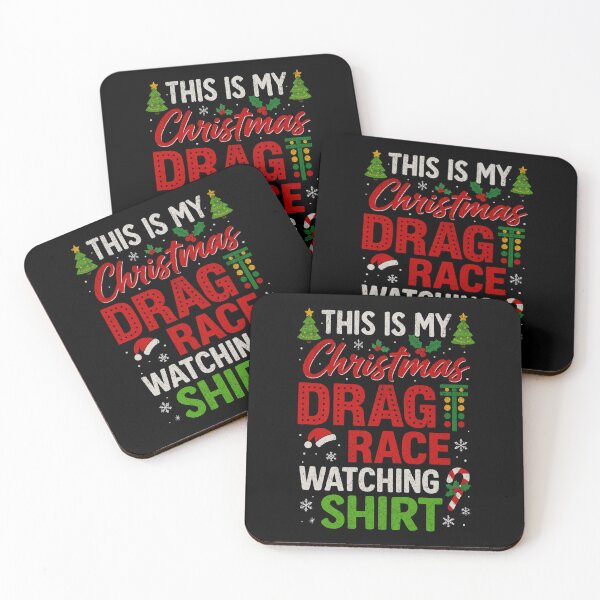 Item preview, This Is My Christmas Drag Race Watching Shirt designed and sold by CarantinedChaos.