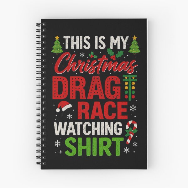 Item preview, This Is My Christmas Drag Race Watching Shirt designed and sold by CarantinedChaos.