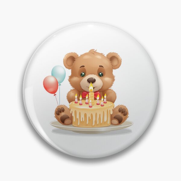 Item preview, Birthday Bear Celebration designed and sold by New-School-Wave.