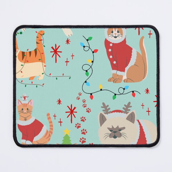 Item preview, Christmas Cats designed and sold by chickensoupshop.