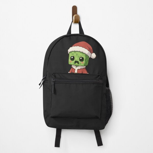 Item preview, Creeper cute style Santa Claus, Minecraft Style! Blocky, Jolly & Ready for Christmas designed and sold by DibujandoPorfa.