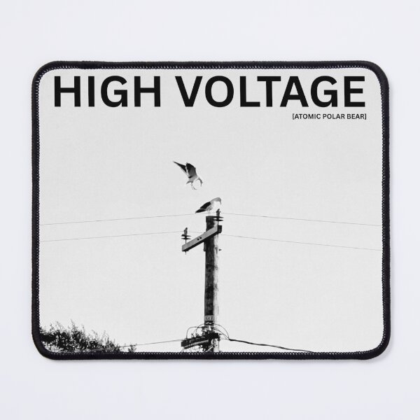 Item preview, HIGH VOLTAGE - LARGE TEXT designed and sold by ATOMIC POLAR BEAR.