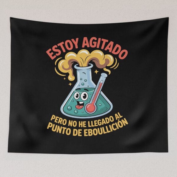 Item preview, Chemistry Humor for Science Gift Fans, Agitated Flask  designed and sold by TiredPack.