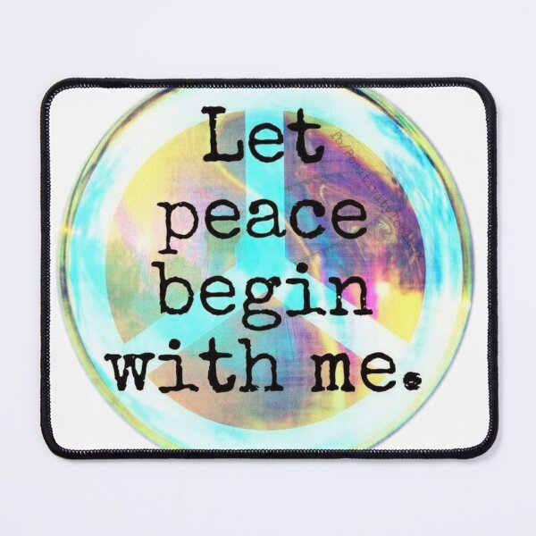 Item preview, Let Peace Begin With Me designed and sold by froggybsb03.