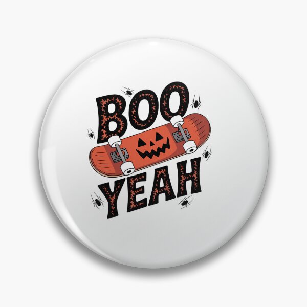 Item preview, Boo Yeah Skateboard Funny Halloween  designed and sold by TiredPack.