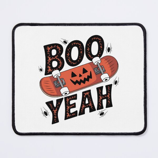 Item preview, Boo Yeah Skateboard Funny Halloween designed and sold by TiredPack.