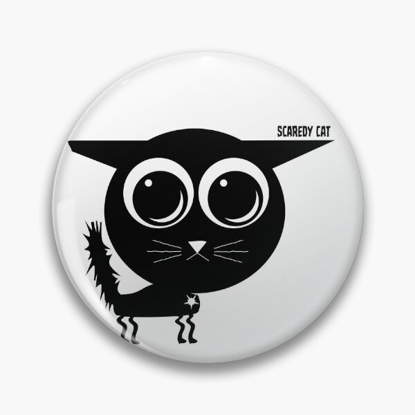 Item preview, Scaredy Cat designed and sold by KaijuCats.