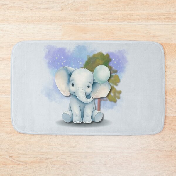 Item preview, Blue Baby Elephant designed and sold by dkid creations.