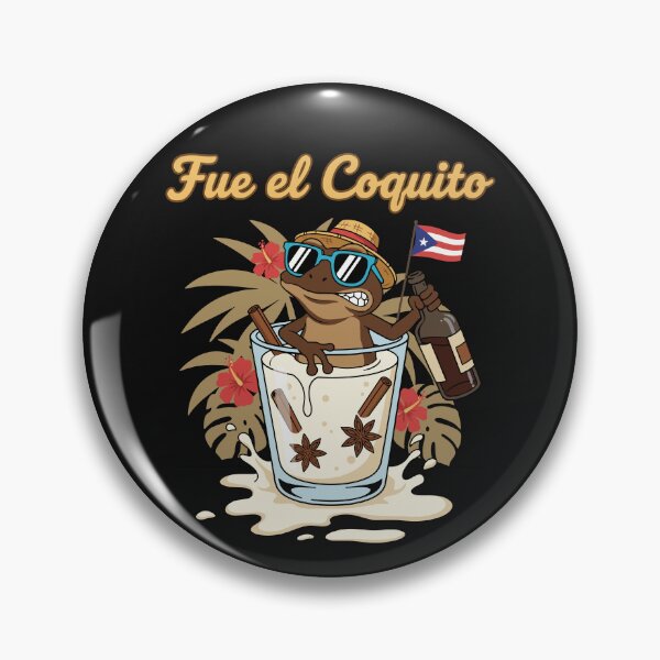 Item preview, Fue el Coquito Funny Puerto Rican Coquí Holiday Christmas Drink Humor designed and sold by No Limits T-Shirts.