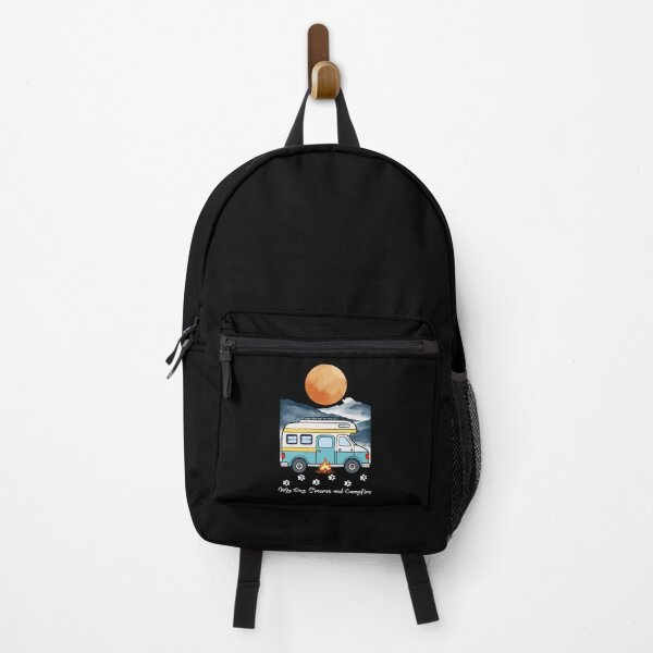 Item preview, My Dog, S'mores and Campfire. Dog and Camping, RV design designed and sold by SofikoDesigns.