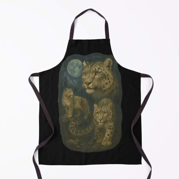 Item preview, Snow Leopard Vintage Northern Wilderness designed and sold by Sturdust.