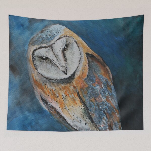 Item preview, Painted Barn Owl  designed and sold by Nicola Morgan.