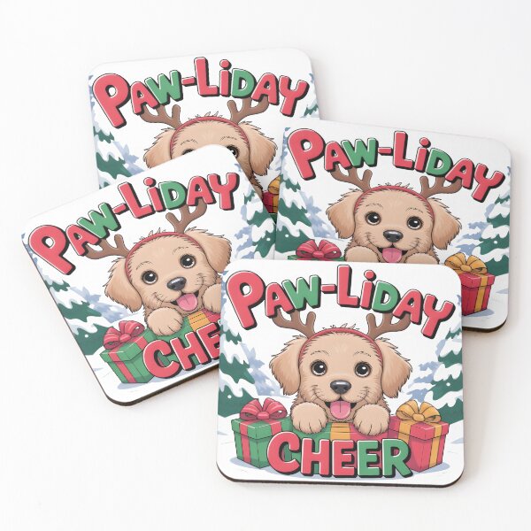 Item preview, Cute Dalmatian Christmas Puppy – Festive Dog Cartoon | Pawliday Cheer Design designed and sold by Style-Sense.