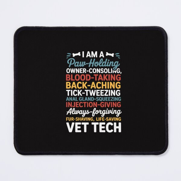 Item preview, Vet Tech Paw Holding Veterinary Technician designed and sold by GalaFunny.