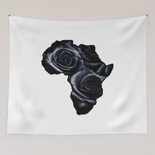 Item preview, Black Roses Of Africa; designed and sold by StickerApe.