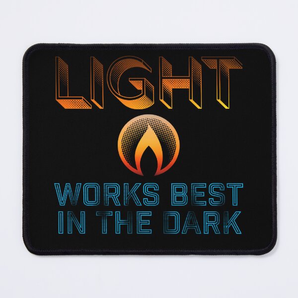 Item preview, Light Works Best In The Dark designed and sold by The Captain's Willow.