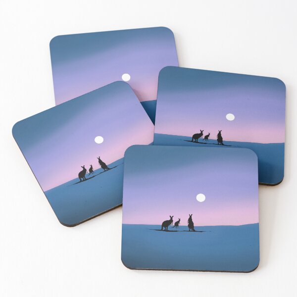 Item preview,  Roos in the Moonlight Blue designed and sold by Nicola Morgan.