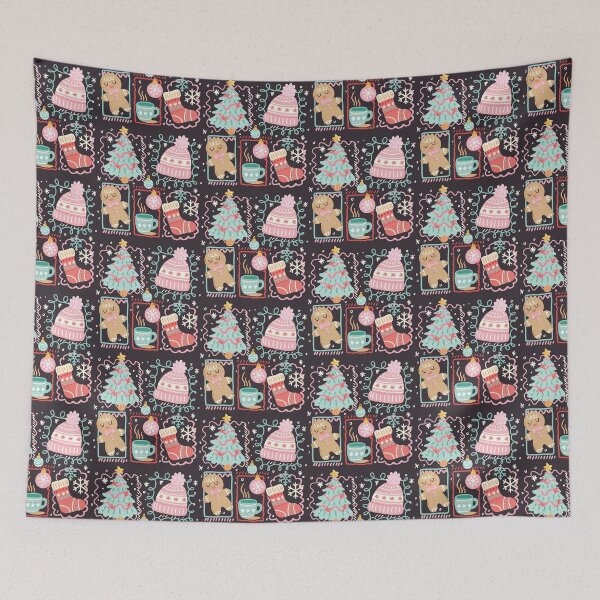 Item preview, "Cozy Christmas Cuties" – Holiday Icon Design Set designed and sold by GDCdesigns.