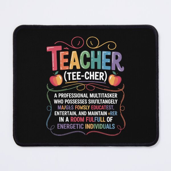 Item preview, Teacher Definition - Teaching School Teacher designed and sold by lilLilaBatArt.