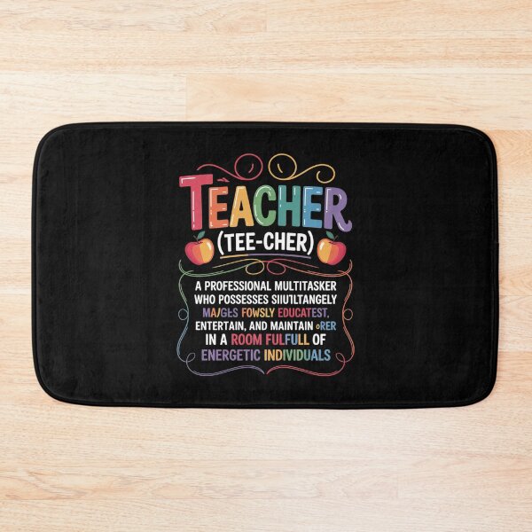 Item preview, Teacher Definition - Teaching School Teacher  designed and sold by lilLilaBatArt.