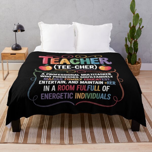 Item preview, Teacher Definition - Teaching School Teacher  designed and sold by lilLilaBatArt.