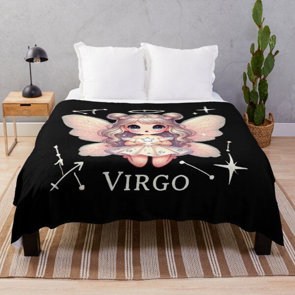 Item preview, Virgo Maiden T-Shirt | Cute Zodiac Fairy Healer RPG Support Gamer Design | Celestial Fantasy Character designed and sold by pixelpopplanet.