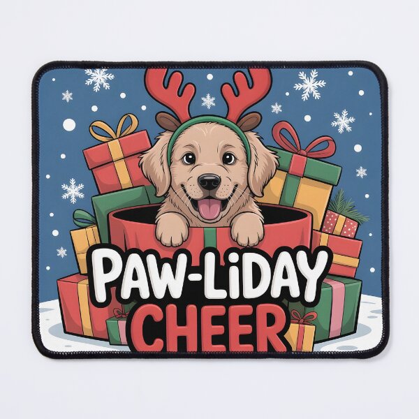 Item preview, Festive Dalmatian Puppy in Christmas Gifts – Cute Holiday Dog Art | Pawliday Cheer designed and sold by Style-Sense.