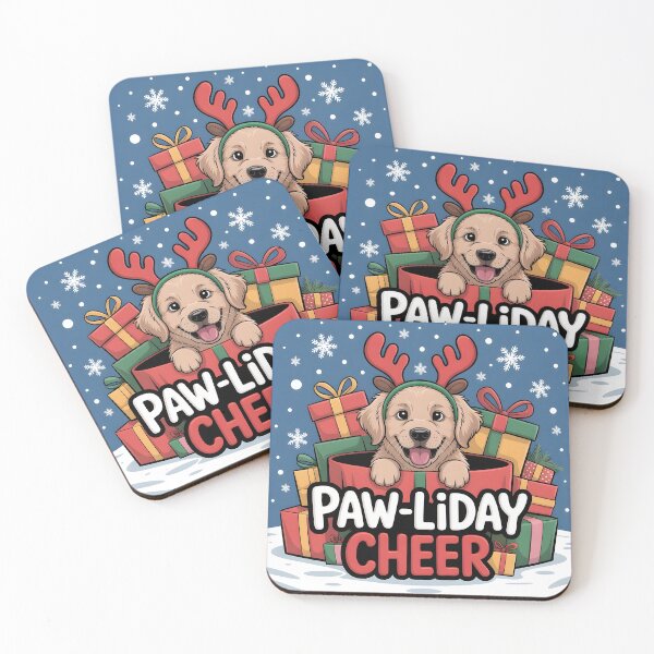 Item preview, Festive Dalmatian Puppy in Christmas Gifts – Cute Holiday Dog Art | Pawliday Cheer designed and sold by Style-Sense.