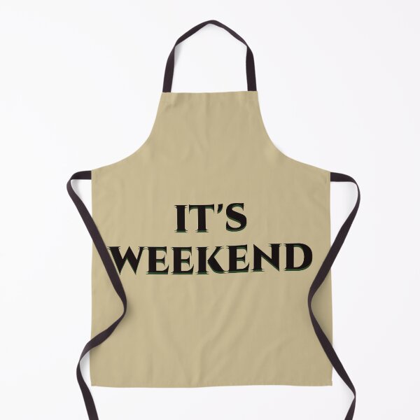 Item preview, It’s Weekend – Fun Casual Typography Design designed and sold by Swati's Digital Den.
