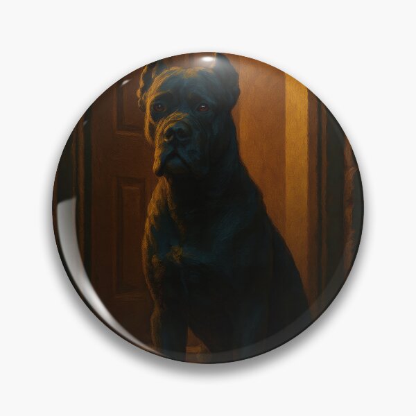 Item preview, Cane Corso in the Doorway designed and sold by VandVArt.