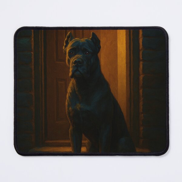 Item preview, Cane Corso in the Doorway designed and sold by VandVArt.