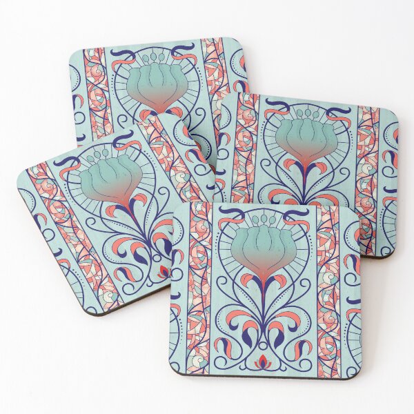 Item preview, Glass Garden - Twilight Ember designed and sold by Carina Parry Studios.